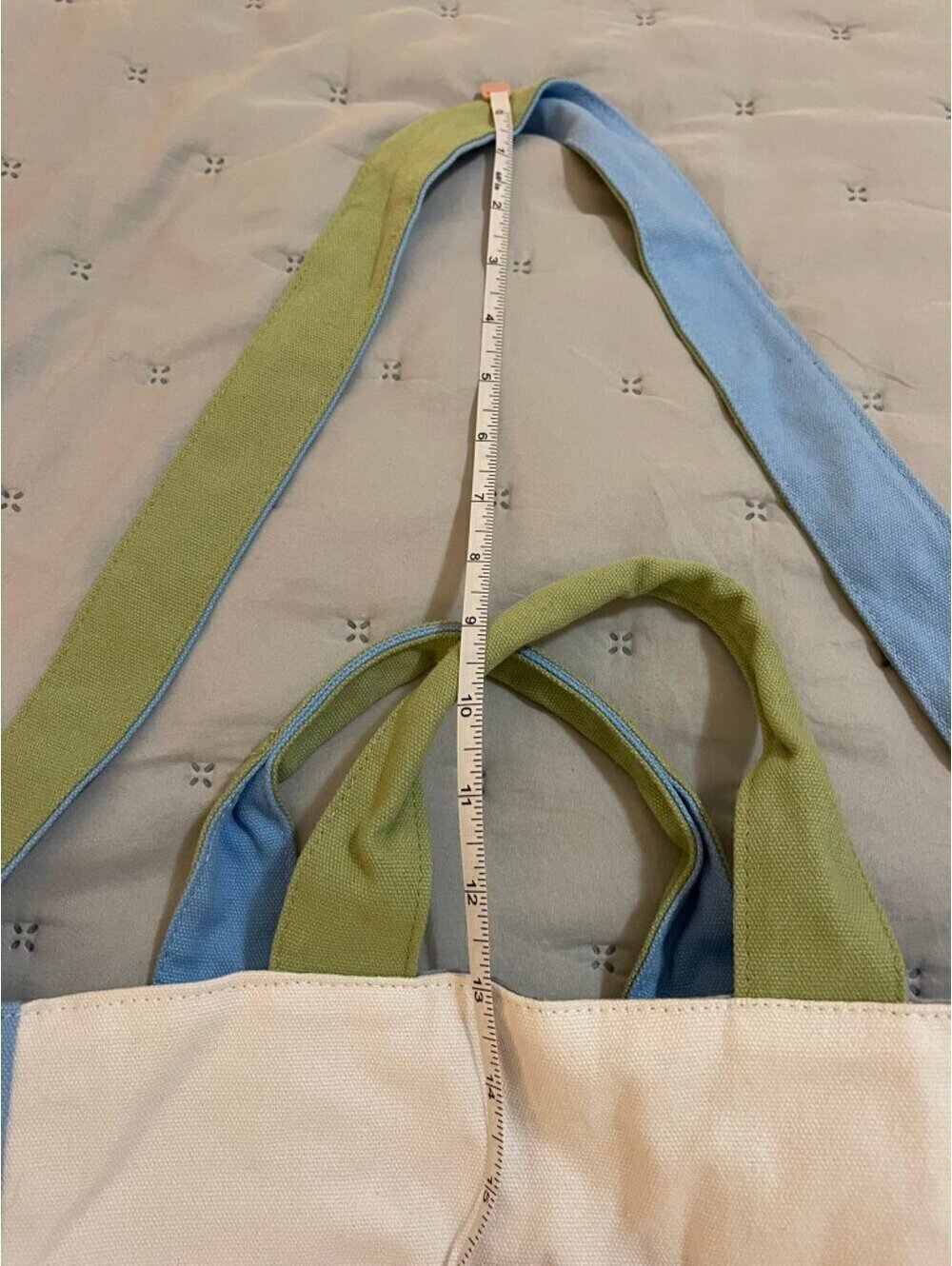 Lake Austin Spa Resort | Blue/Green w/ Handles + Crossbody Strap - Picture 8 of 8